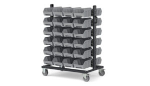 Carrello con 48 Picking Box Air