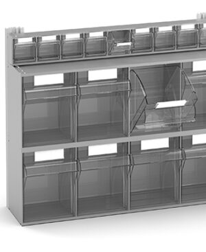 Scaffale con 17 cassetti Visual Box