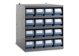 Scaffale con 16 cassette RK Box Classic