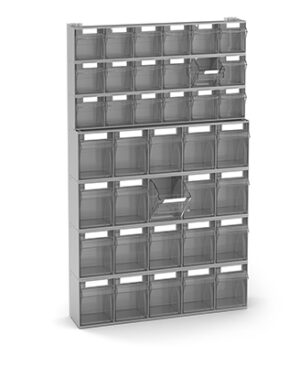 Scaffale con 38 cassetti Visual Box