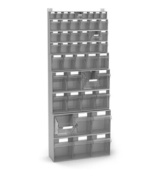 Scaffale con 46 cassetti Visual Box