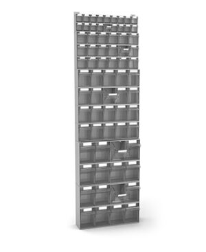 Scaffale con 72 cassetti Visual Box