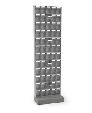 Scaffale con 60 cassetti Visual Box