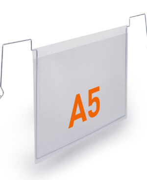 Buste in PP con filo in metallo integrato A5 orizzontale