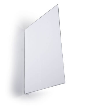 Cartello da corsia a bandiera adesivo A4 verticale