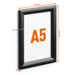 Cornice a scatto in alluminio A5