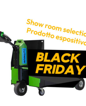 T1000-Flatbed Carrello trasportatore elettrico con pianale